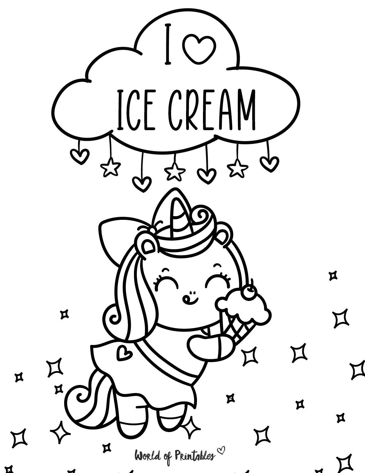 The Best Unicorn Coloring Pages For Kids & Adults - World of Printables