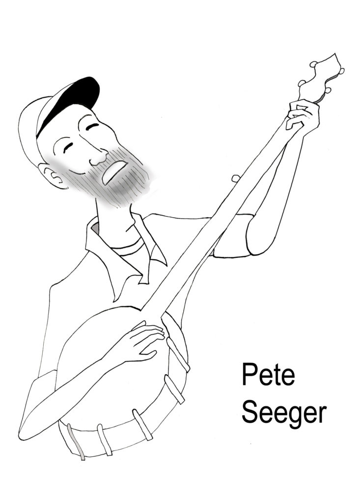 5 Days of Pete Seeger: Day 4, Turn, Turn, Turn & Pete Seeger Coloring -  STUDIO CLINE