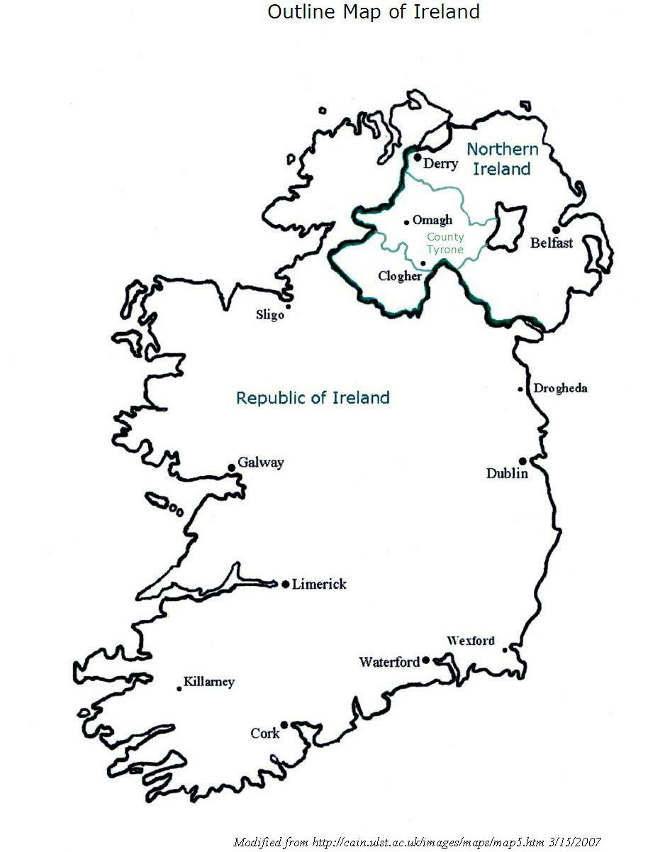 Best Photos of Ireland Map Outline Printable - Ireland Map Outline ...