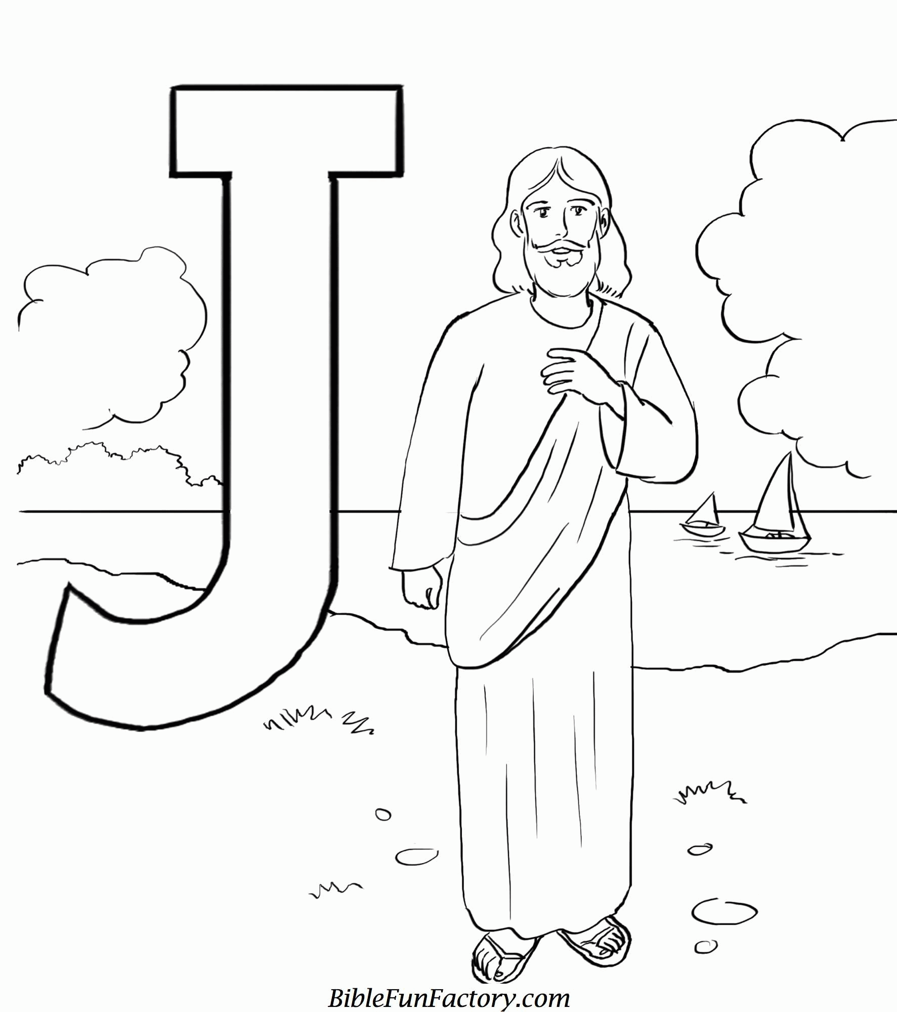 Free Printable Jesus Coloring Pages | Free Coloring Pages