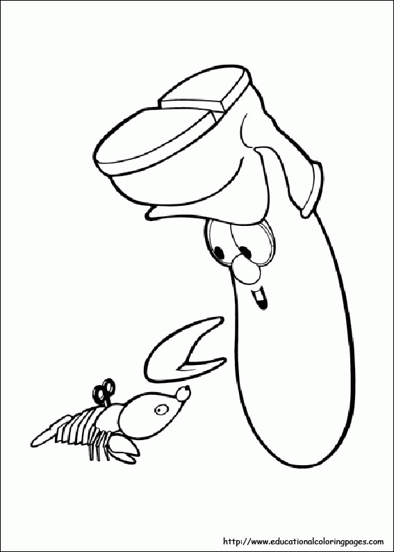 Vegetales Coloring Page