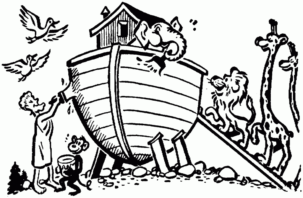 Sunday School Coloring Page Noah39s Ark Noah39s Ark Pinterest ...