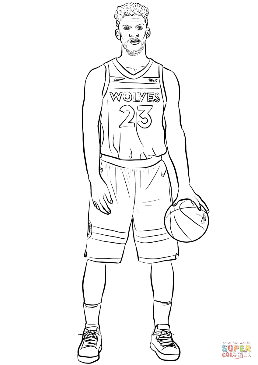 Jimmy Butler coloring page | Free Printable Coloring Pages