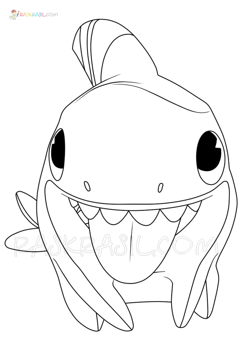 Sharkdog Coloring Pages | New Picrures Free Printable