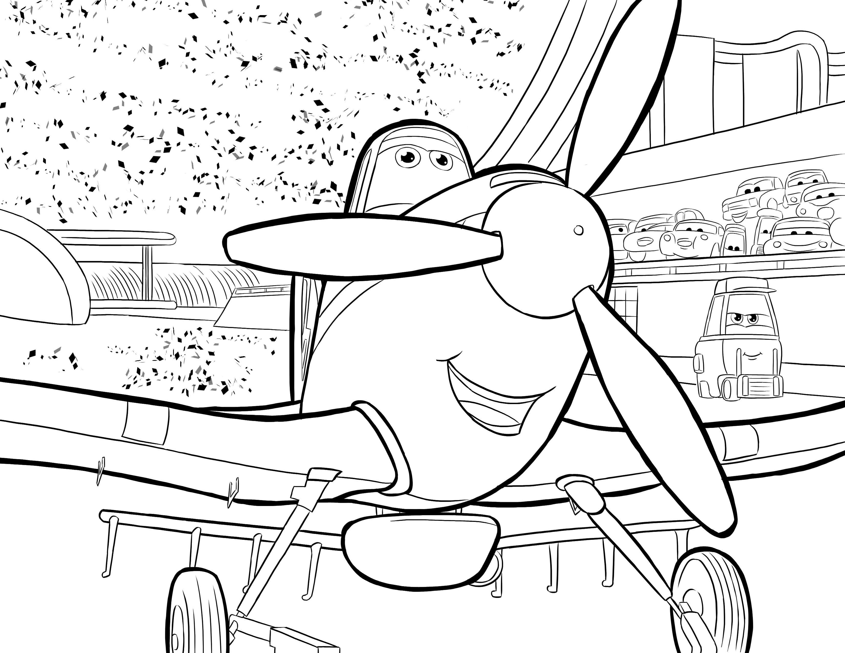 Planes Coloring Pages - Best Coloring Pages For Kids