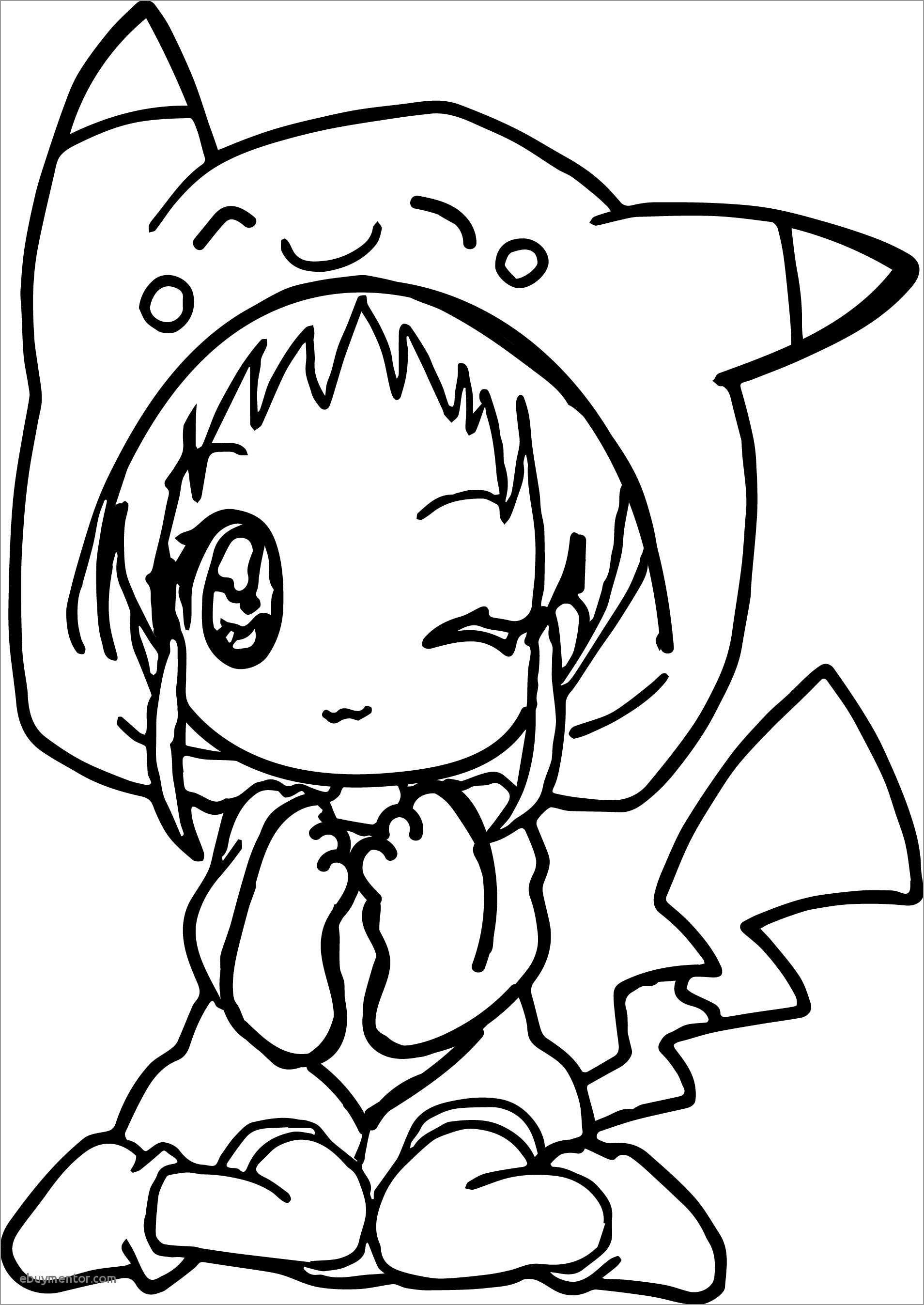 Cute Anime Chibi Girl Coloring Pages - ColoringBay