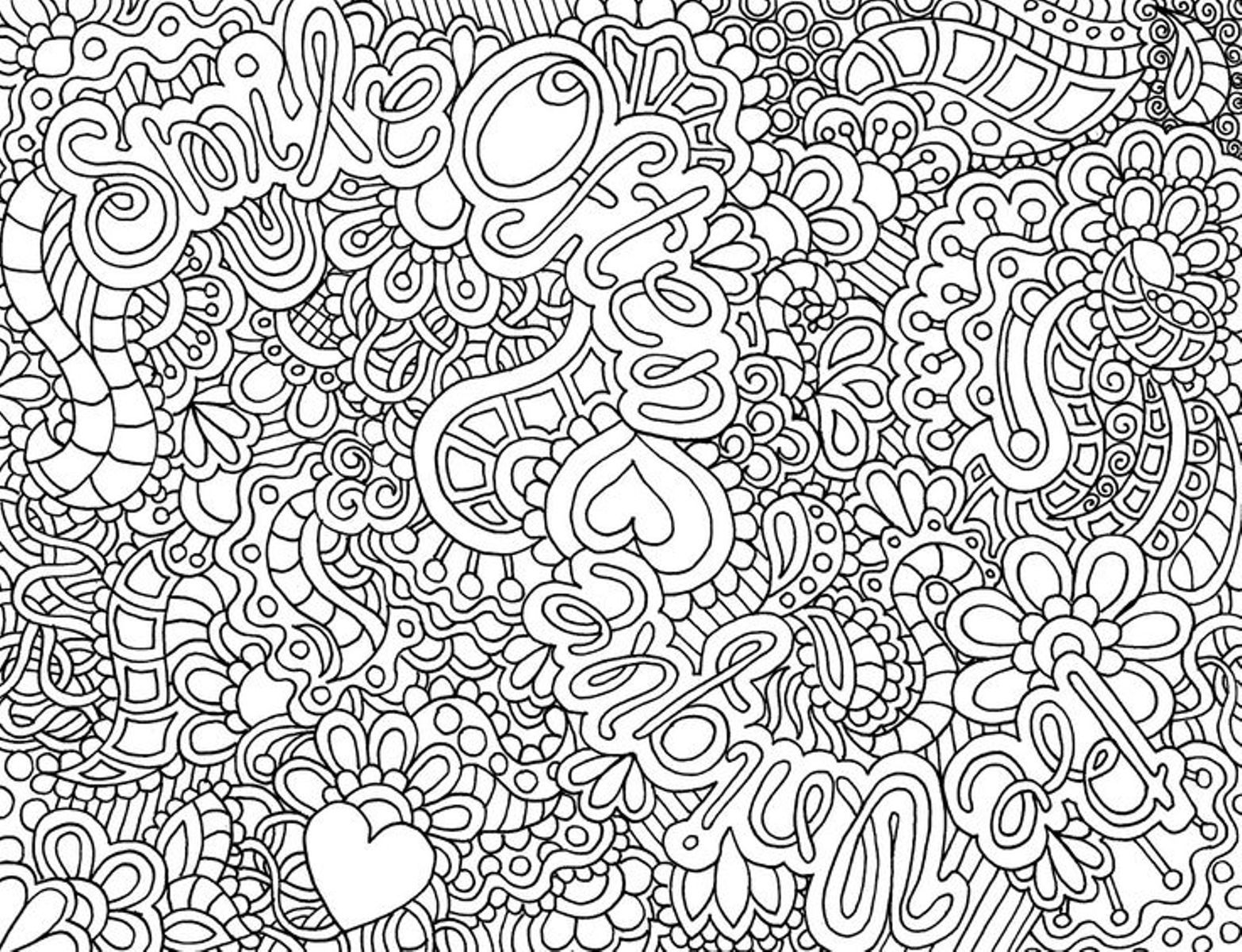 Coloring Pages For Teens - Koloringpages