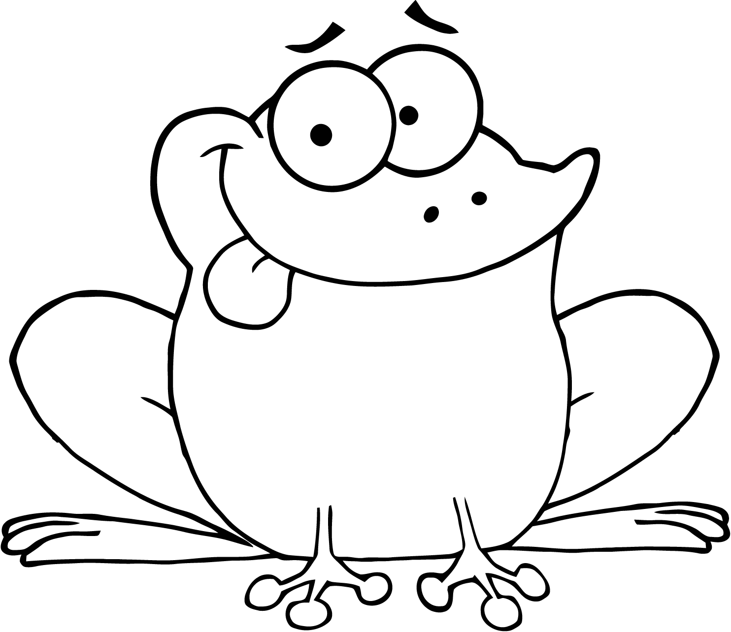 Animal Coloring Pages Frog - Coloring Pages For All Ages