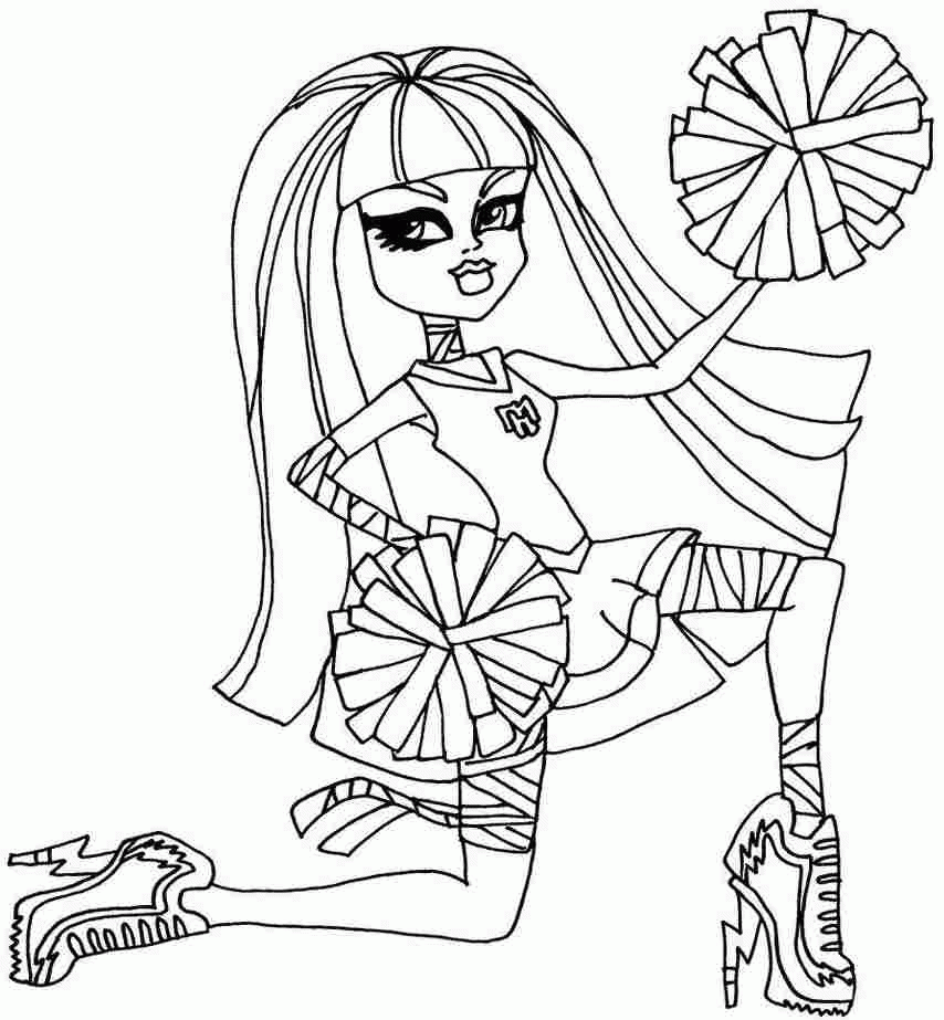 monster high draculaura coloring pages the daughter of count ...