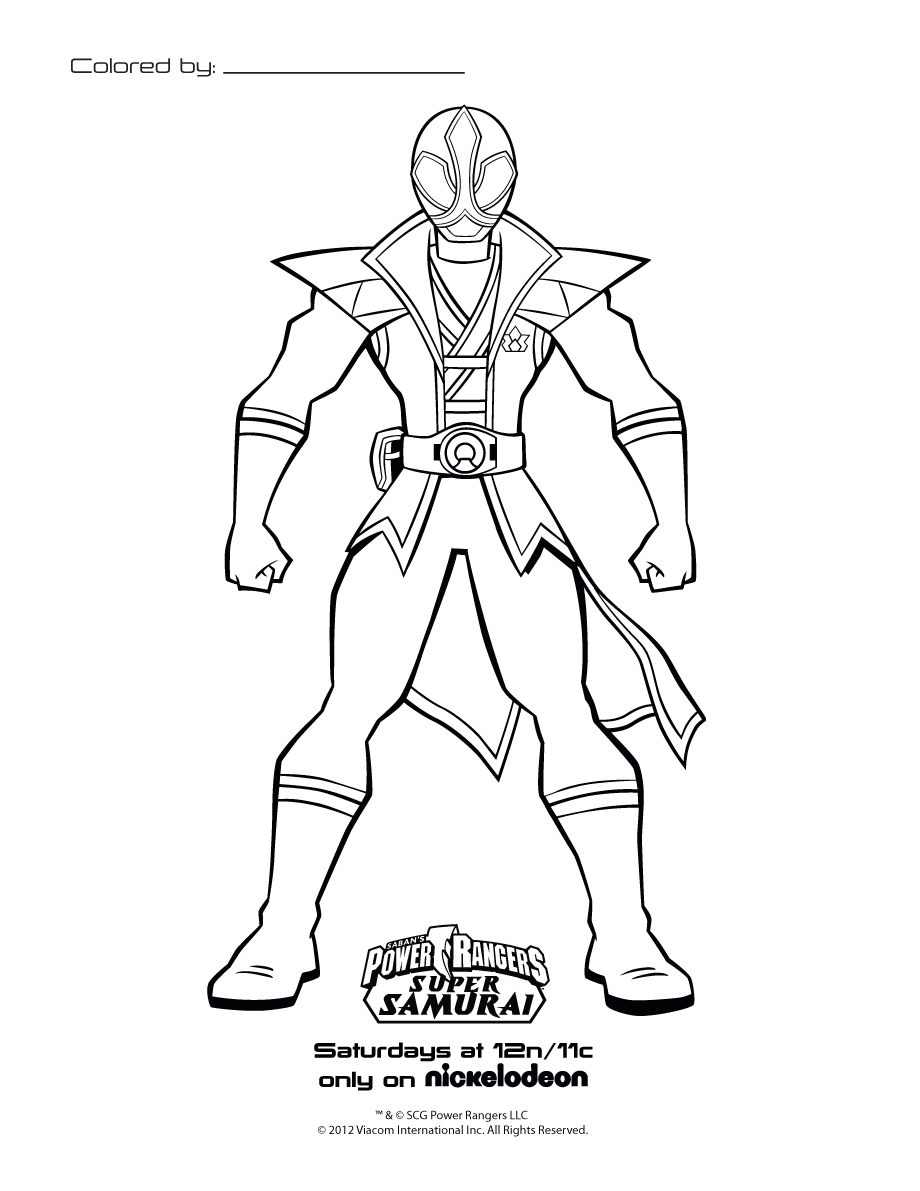 power ranger samurai coloring pages - High Quality Coloring Pages