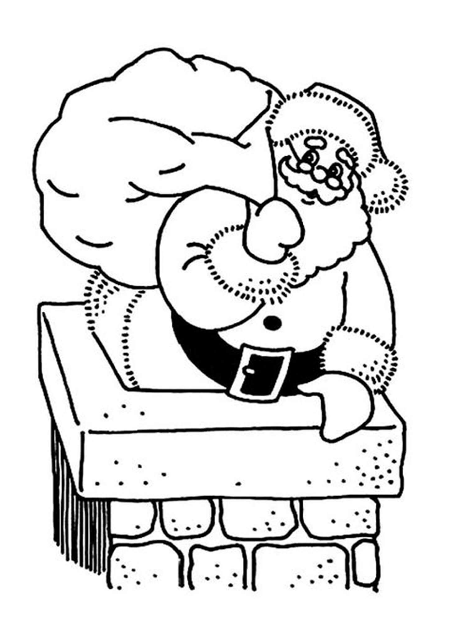 Free Printable Santa Coloring Pages For ...