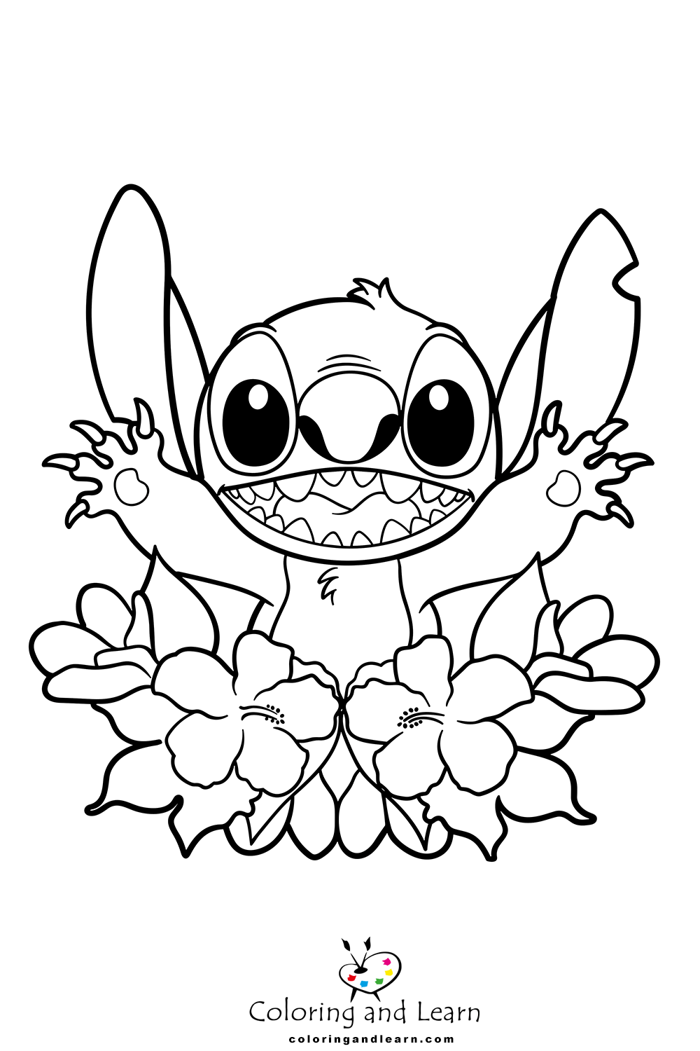 Stitch Coloring Pages (2024) - Coloring ...