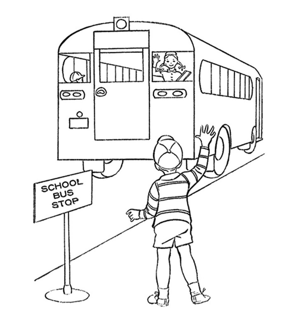 School Bus Coloring Pages ...