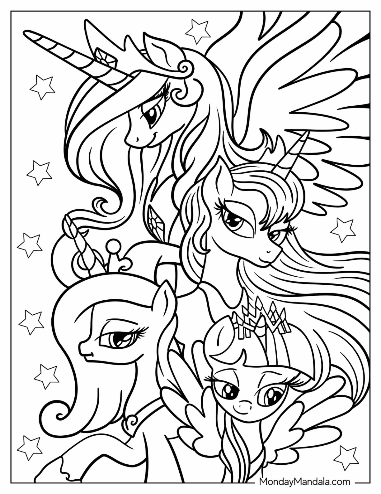 20 Princess Celestia Coloring Pages ...