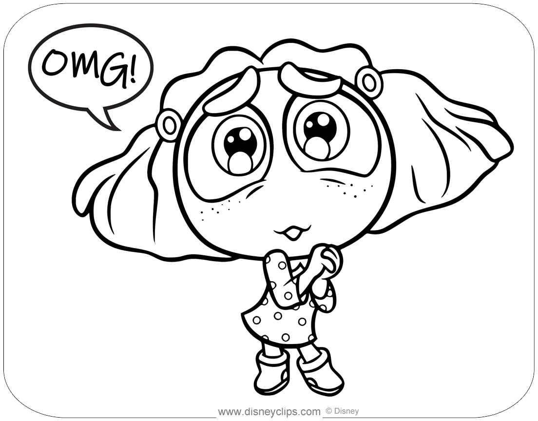 Inside Out 2 Coloring Pages in PDF ...