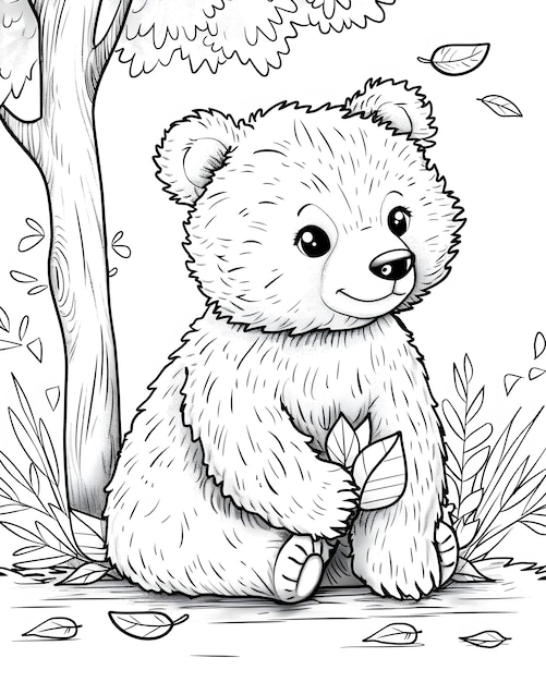 Cute Plushie Coloring Pages Pictures