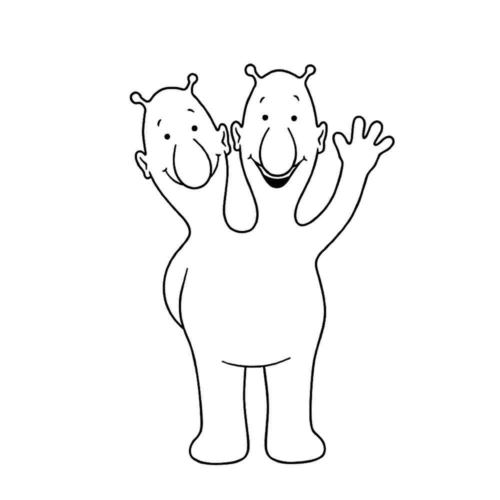 Q Pootle 5 coloring pages ~ Coloring pages for kids