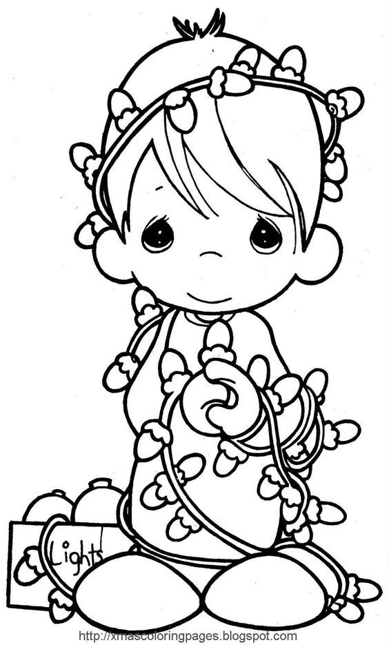 Site with hundreds of free, printable Xmas coloring pages here ...