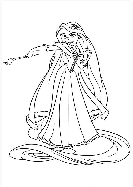 Disney Tangled Coloring Pages - GetColoringPages.com