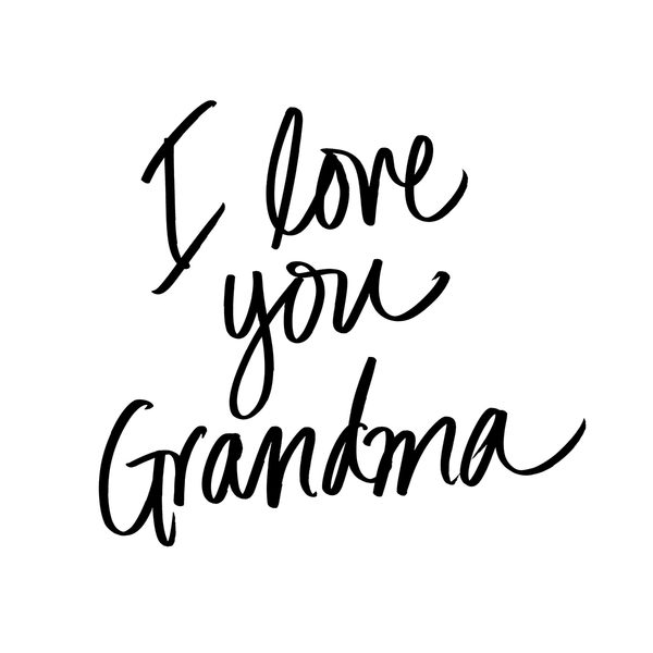 SunDance Graphics | Image Detail - 12603K - I Love You Grandma
