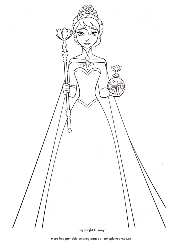 30 Frozen Coloring Pages (Elsa, Anna, Olaf and more!) - In The Playroom