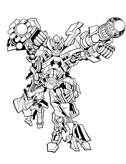 Transformers Ironhide Coloring Pages ...