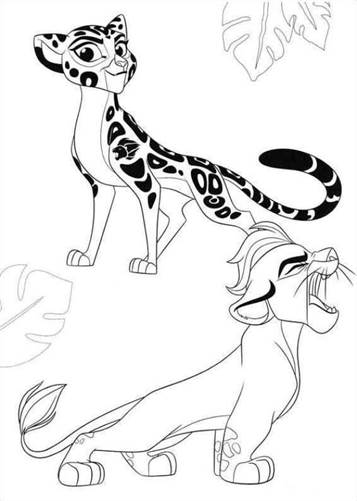 Kids-n-fun.com | 19 coloring pages of Lion guard