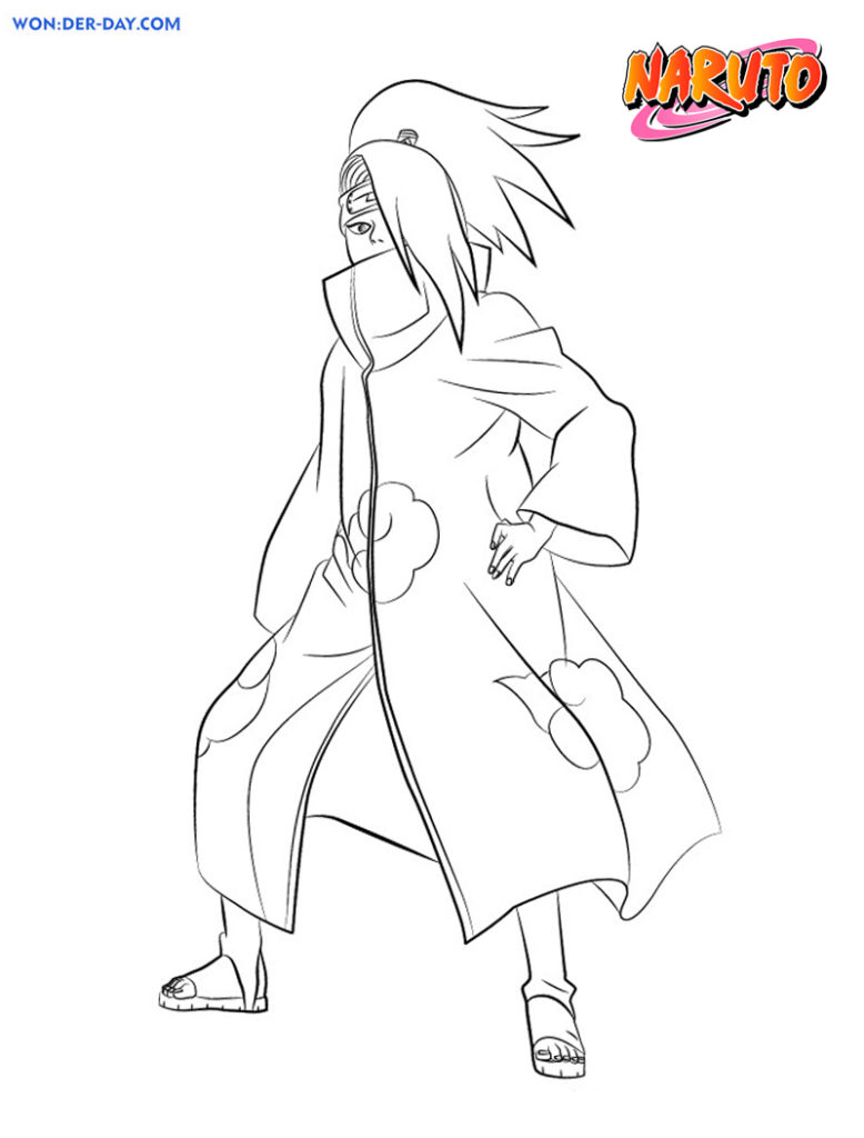 Naruto coloring pages — Free Printable Coloring Pages