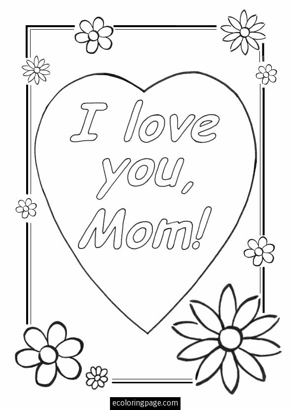 Drawing Mothers Day #130020 (Holidays and Special occasions) – Printable coloring  pages