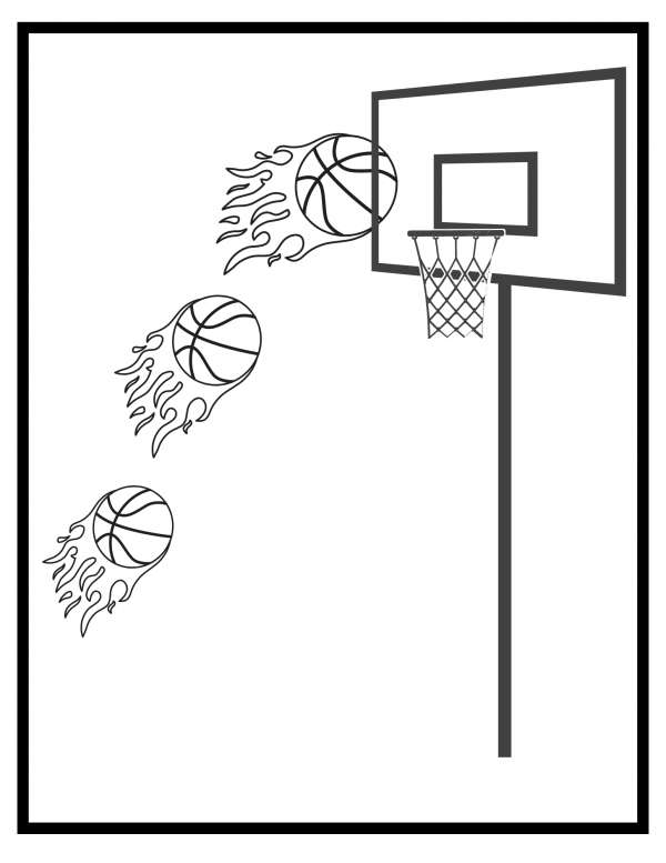 25 Free Basketball Coloring Pages - 24hourfamily.com