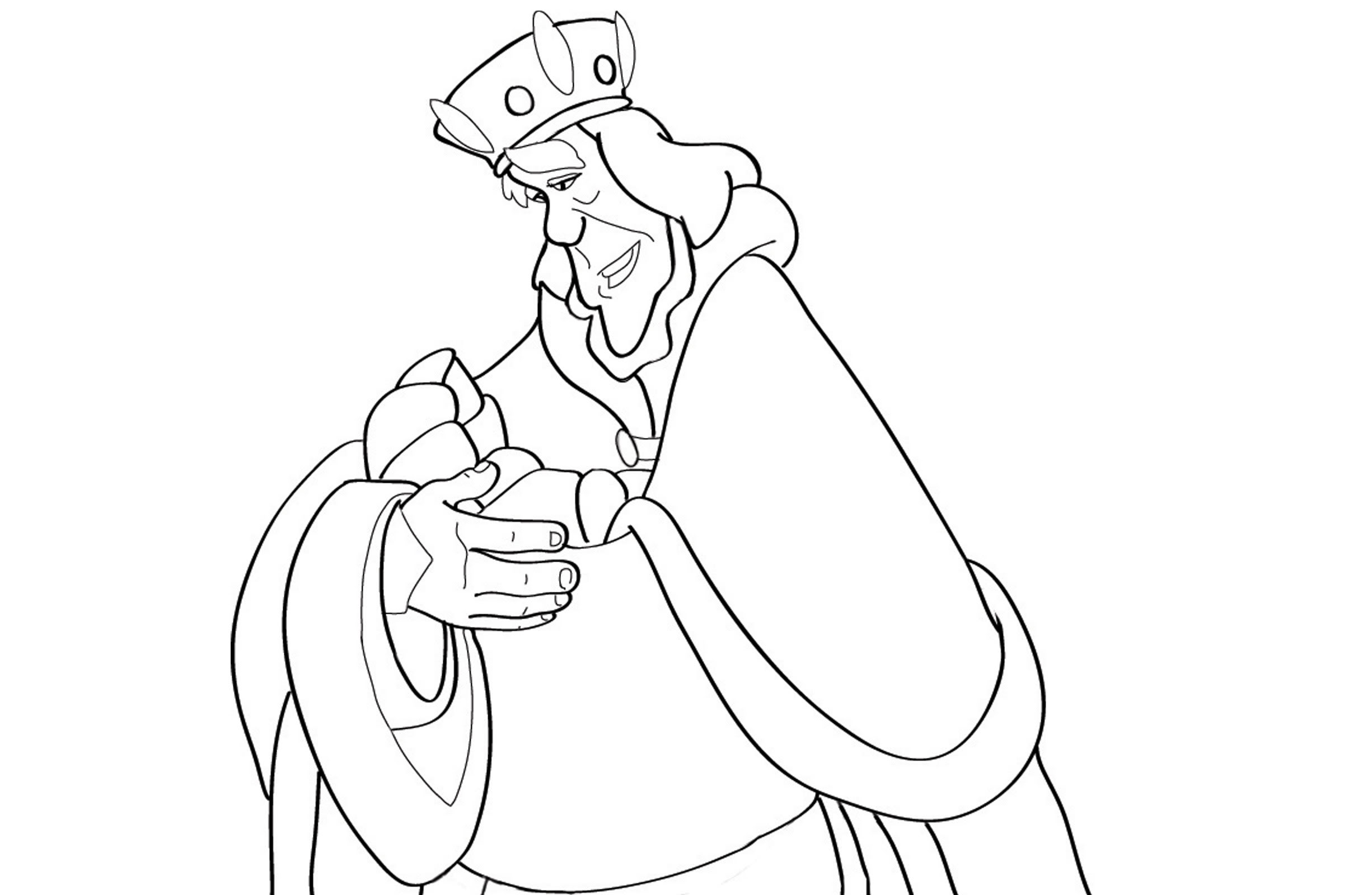 Odette Swan Princess Coloring Page