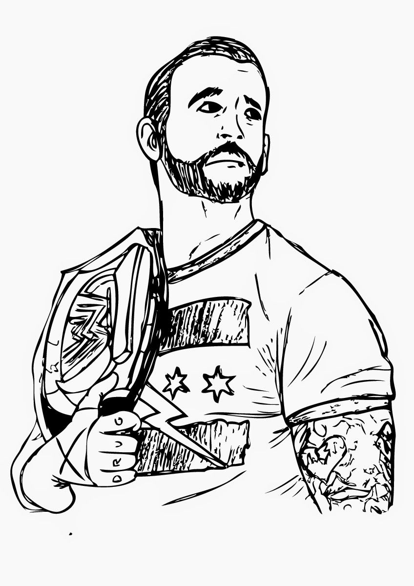 wwe coloring pages - High Quality Coloring Pages