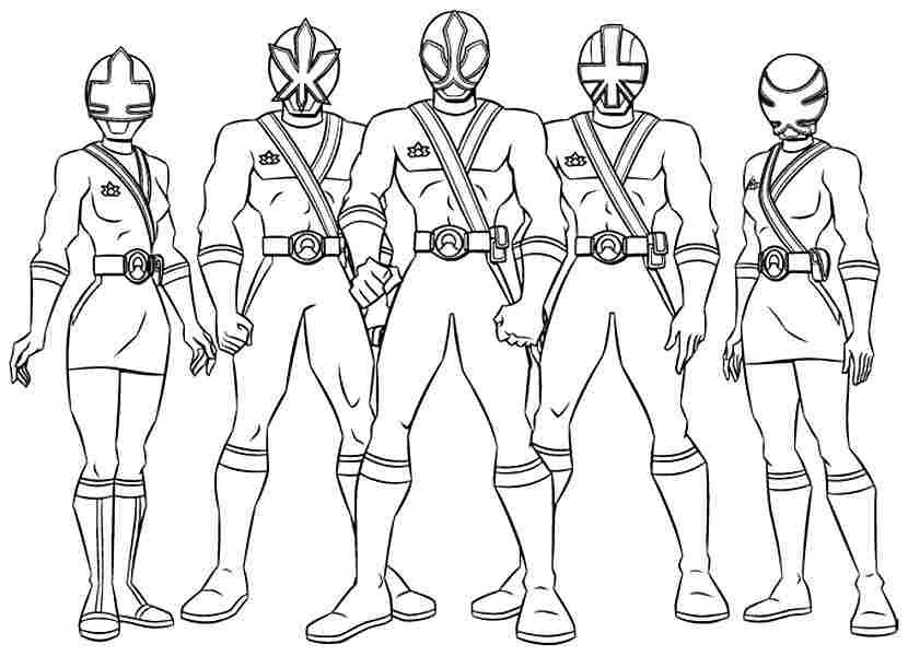 Power Rangers Coloring Pages (17) - My HD Coloring Pages | Power ...