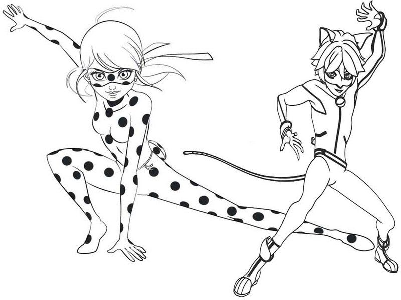 Miraculous Tales of Ladybug and Cat Noir Coloring Pages | Coloring pages,  Elsa coloring pages, Ladybug cartoon
