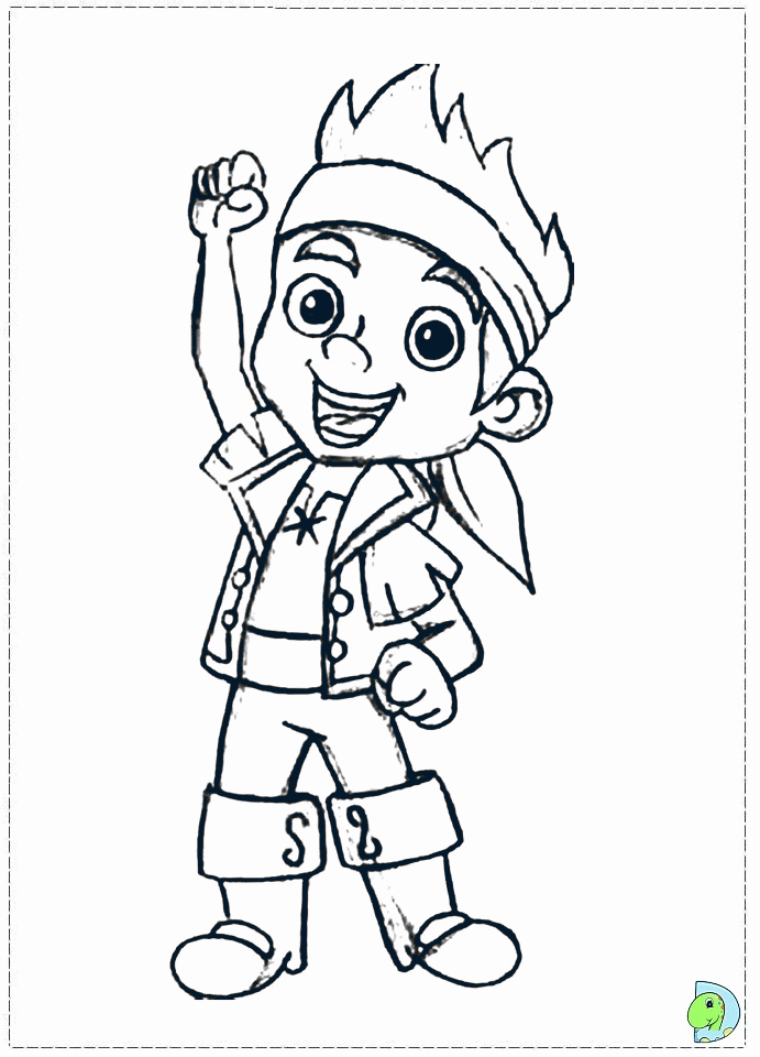 Jake And The Neverland Pirates Coloring Pages | Coloring Pages