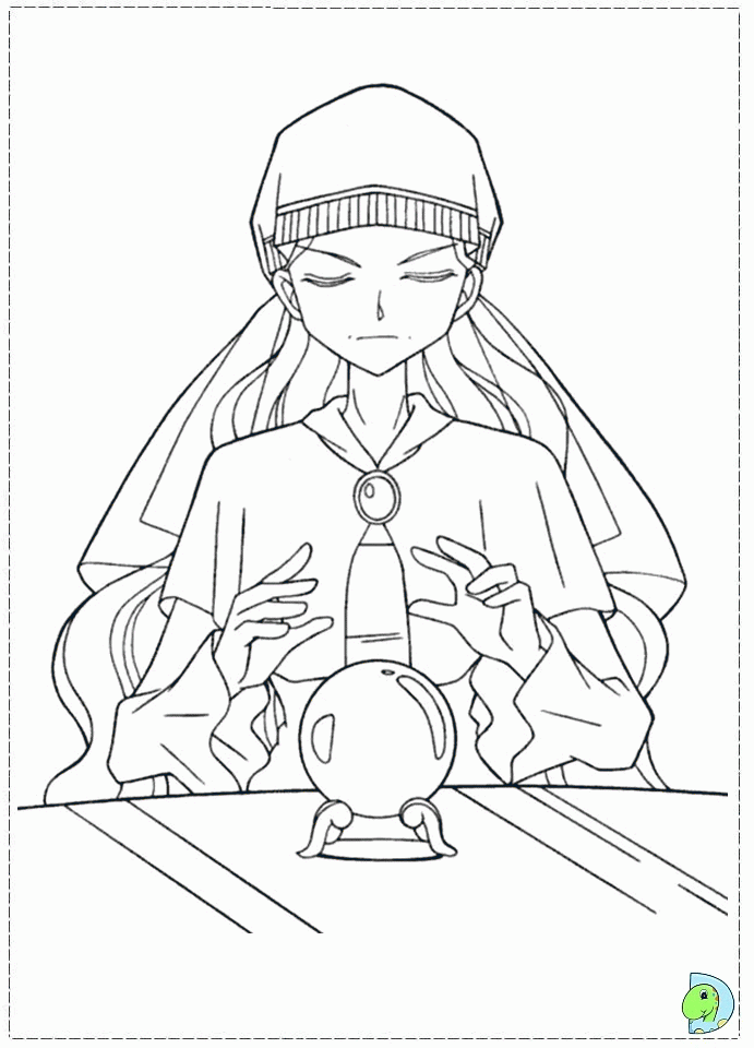 Mermaid Melody coloring page