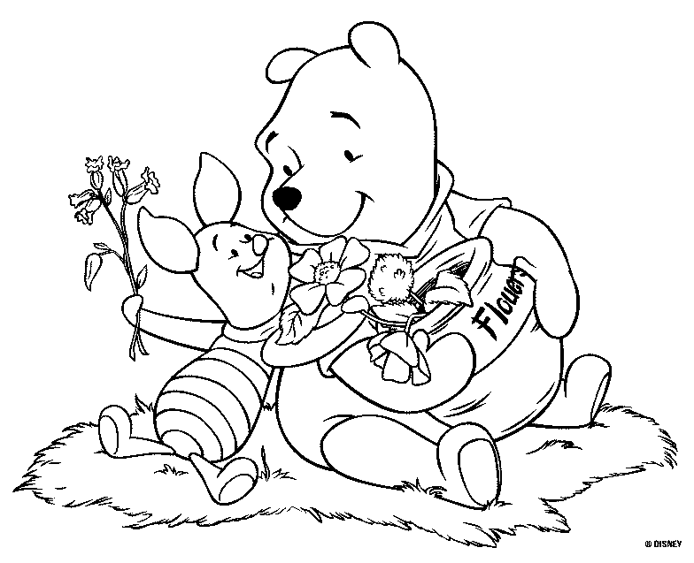 Winnie The Pooh Coloring Pages | Coloring Kids