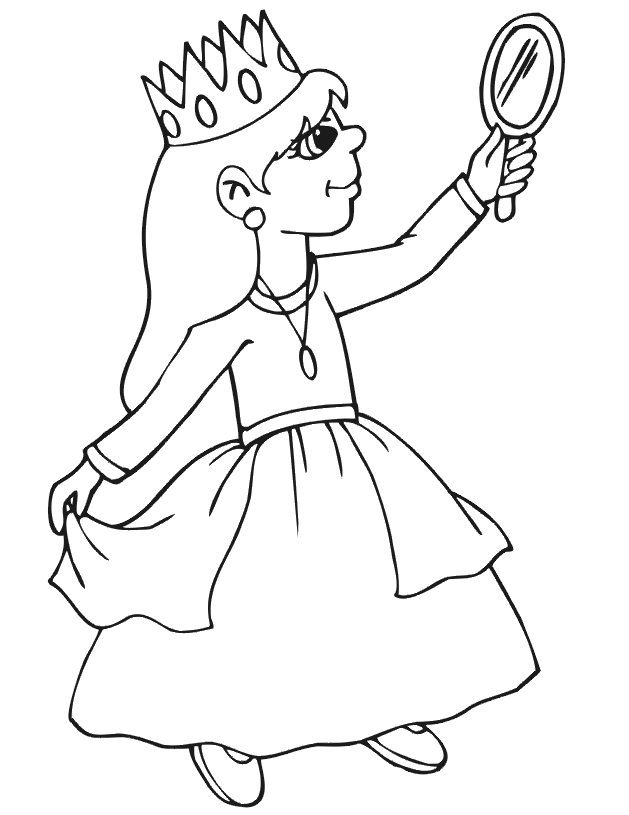 Princess Coloring Pages 2014- Dr. Odd