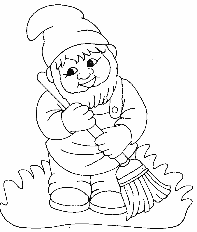 Garden Gnome Coloring Pages | Find the Latest News on Garden Gnome 