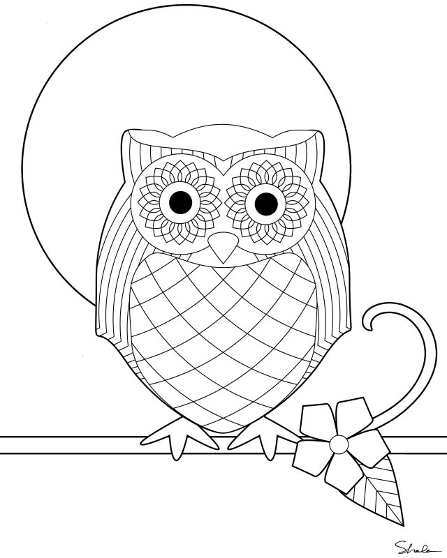 Free Owl Coloring Pages Free Coloring Pages Snowy Owl Free Owl 