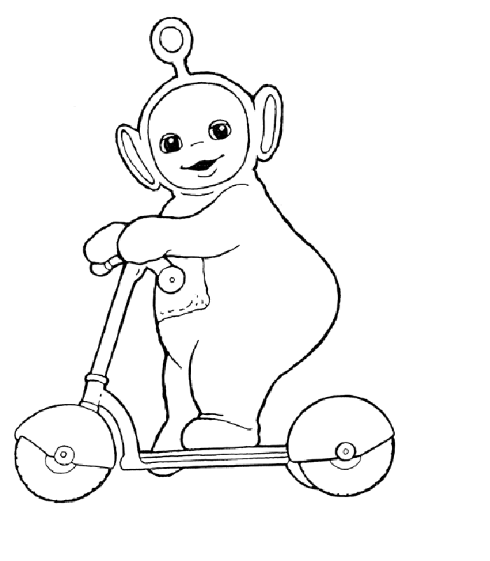 teletubbie Colouring Pages (page 3)
