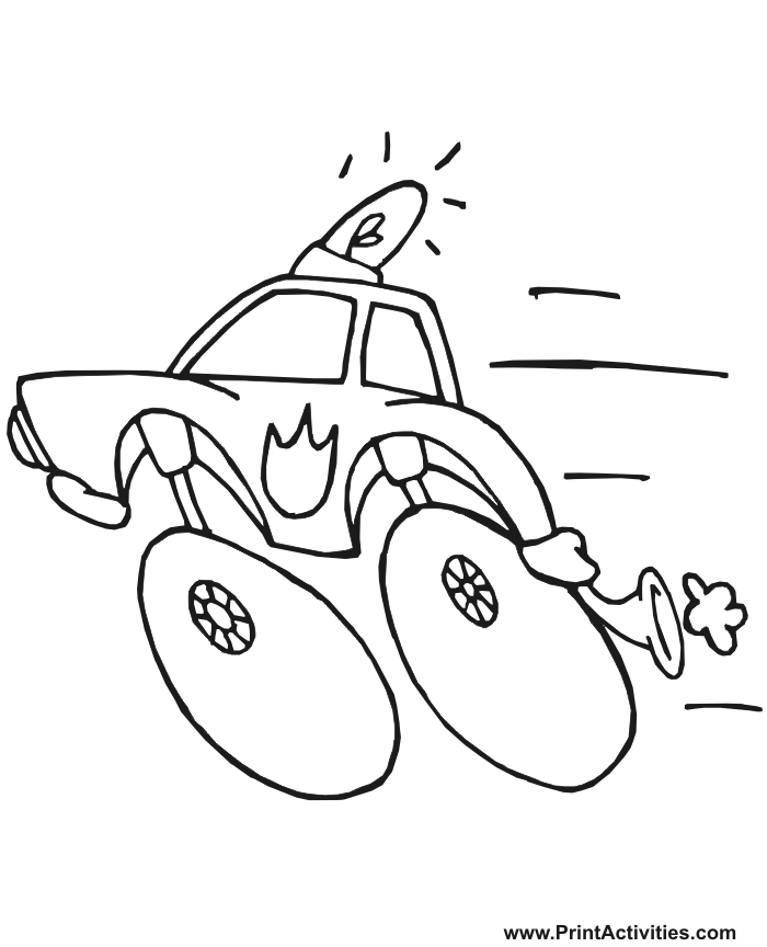 Coloring Page Police Car Car Coloring Police Car Coloring Pages 