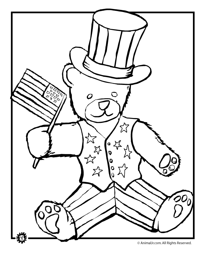 4th Of July Coloring Pages Page 35 Images