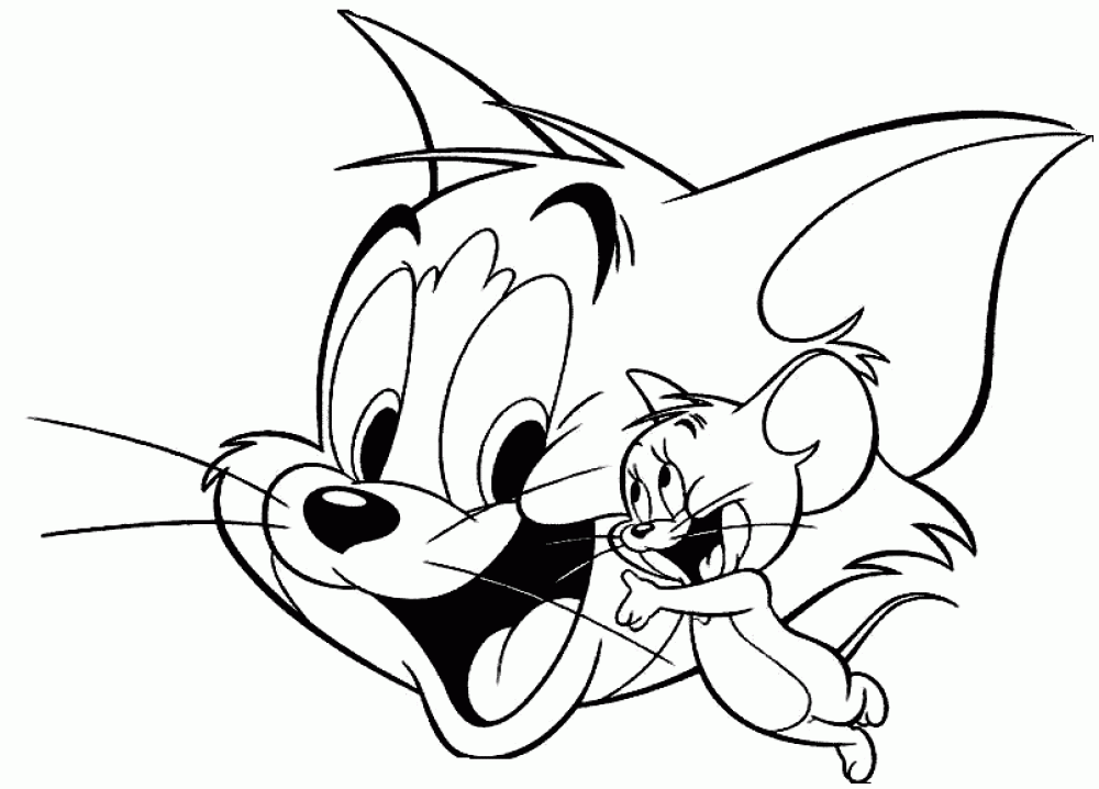 IGGY ttom and jerry kids Colouring Pages (page 3)