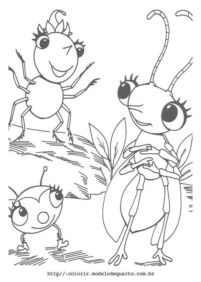 Desenhos para Colorir Miss Spider