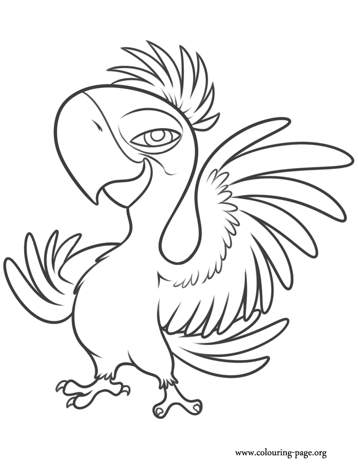 Rio 2 - Tiago coloring page