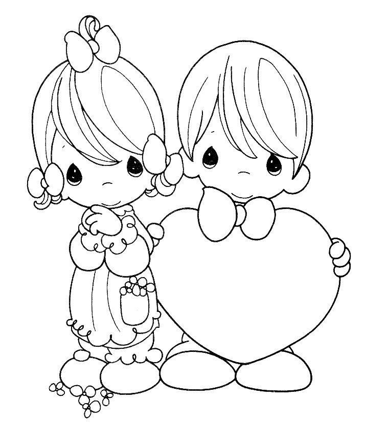 Precious Moments Coloring Pages Free Printable Download | Coloring 