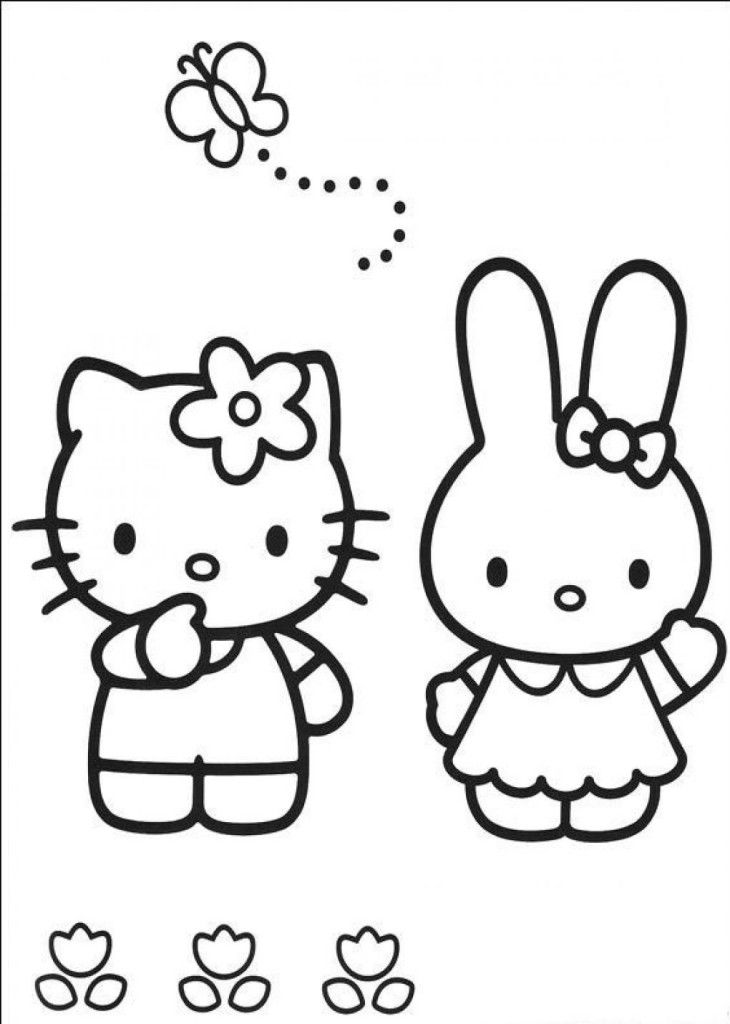 Easy Free Hello Kitty Th Coloring Pages - deColoring
