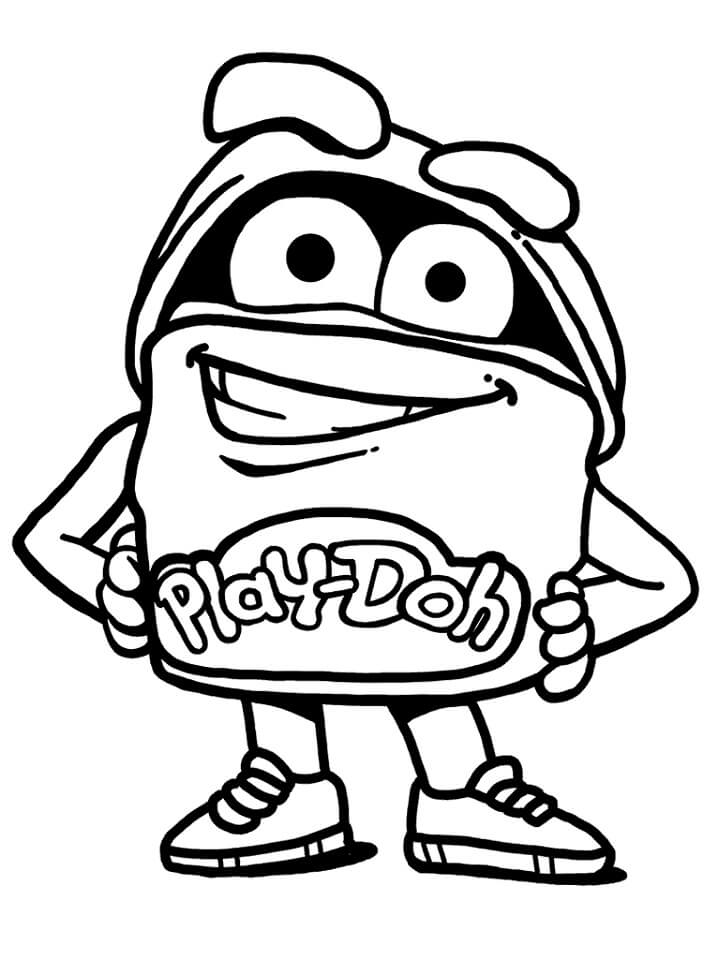 Play Doh 3 Coloring Page - Free Printable Coloring Pages for Kids