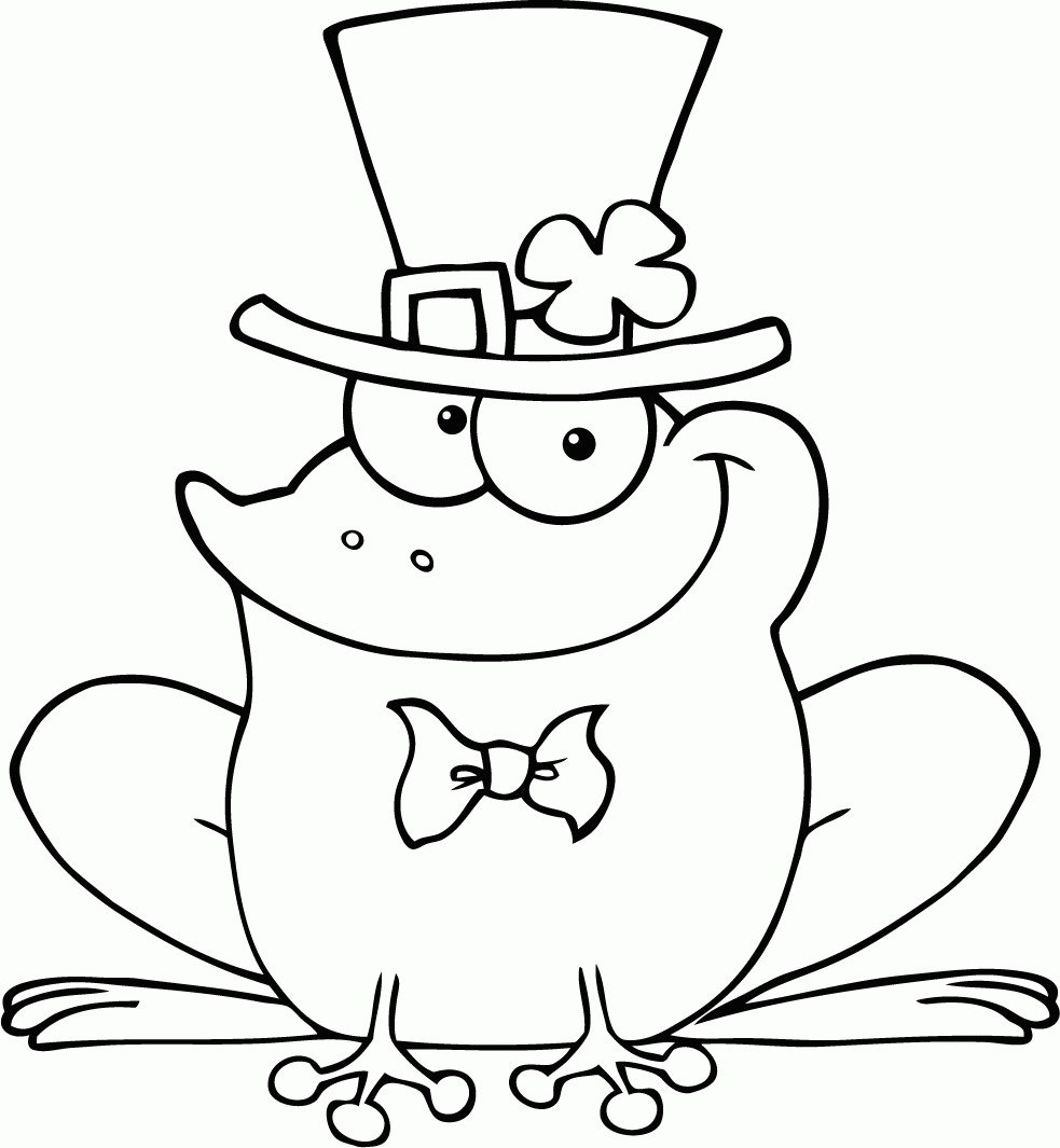 Princess And The Frog Coloring Pages Free Printable Frog Coloring ...